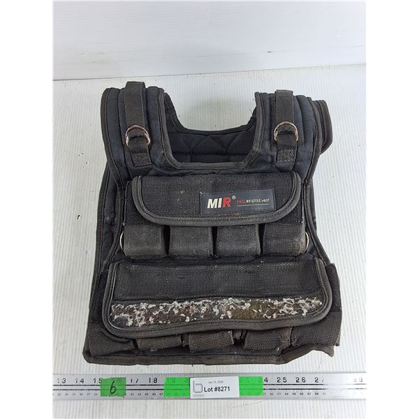13.5 KG MIR Pro Weighted Vest - PICK UP