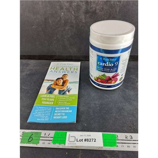 PureTrim Cardio 9 Nitric Oxide Blend - Expire 5/26 - Sealed