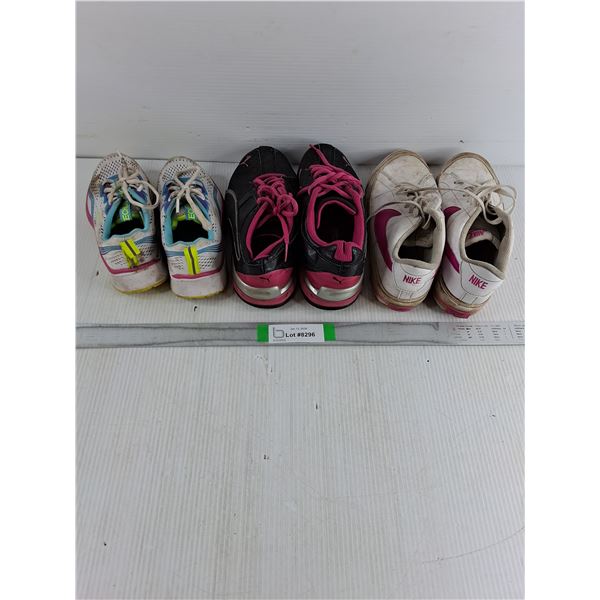 (3) Pairs of Kid's Sneakers-Unknown Size