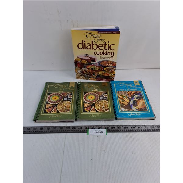 (3) Company's Coming Cook Books, Diabetic Cook Book
