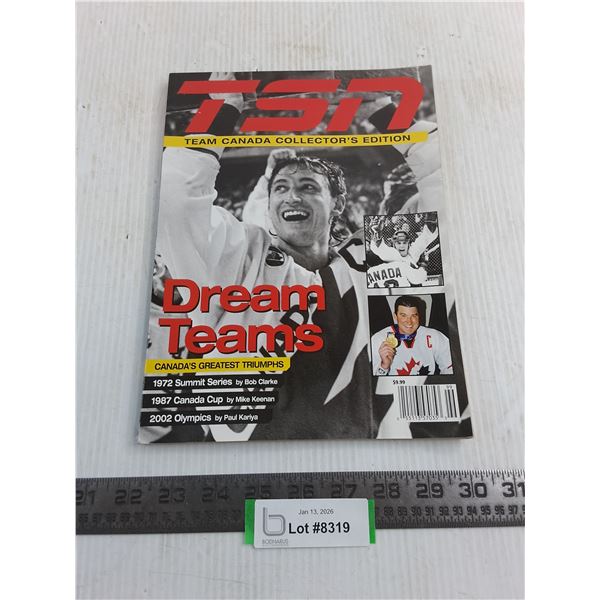 TSN Team Canada Hockey "Dream Teams" Magazine