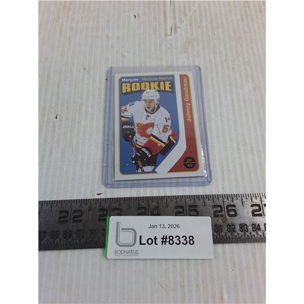 OPC Johnny Gaudreau Rookie Card - Authenticity Not Guaranteed