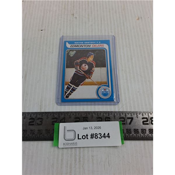 OPC Wayne Gretzky Rookie Card Re-Print