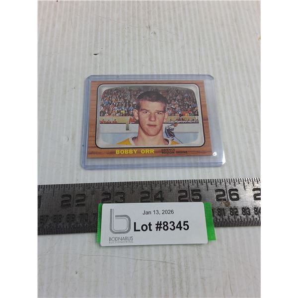 Bobby Orr Copy of Rookie Card
