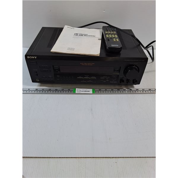 Sony AM/FM Receiver-Model#STR-DE425-powers on-as is - PICK UP ONLY