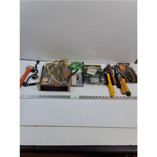 Lot of Assorted Tools and Hardware