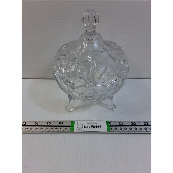 Vintage Crystal Candy Dish