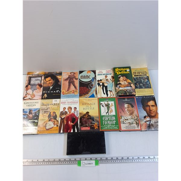 (15) VHS: Micheal, Forever Young, Tarzan, Samson & Delilah, Misc