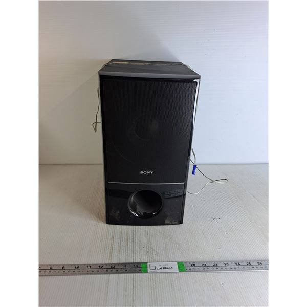 Sony Speaker- As Is, 15.5" x 8.5" x 12.5" - Pick Up Preferred