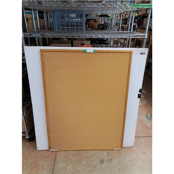 *Wood Framed Corkboard 48" x 36", CANNOT SHIP