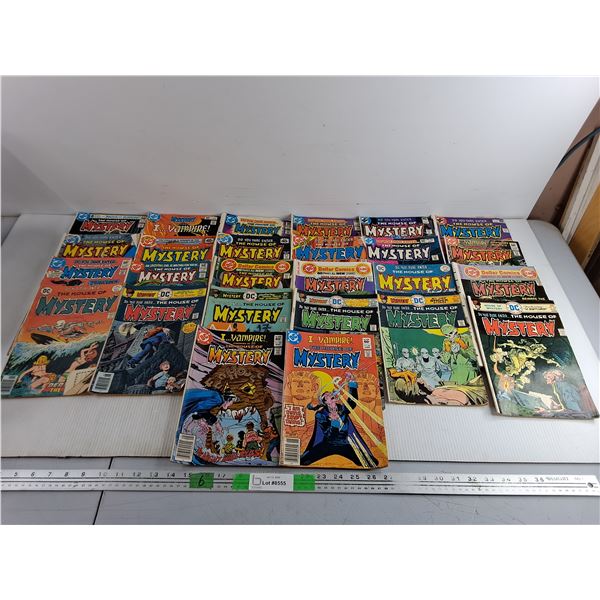 (26) Vintage DC The House of Mystery/I...Vampire Comics  - CANNOT AUTHENTICATE