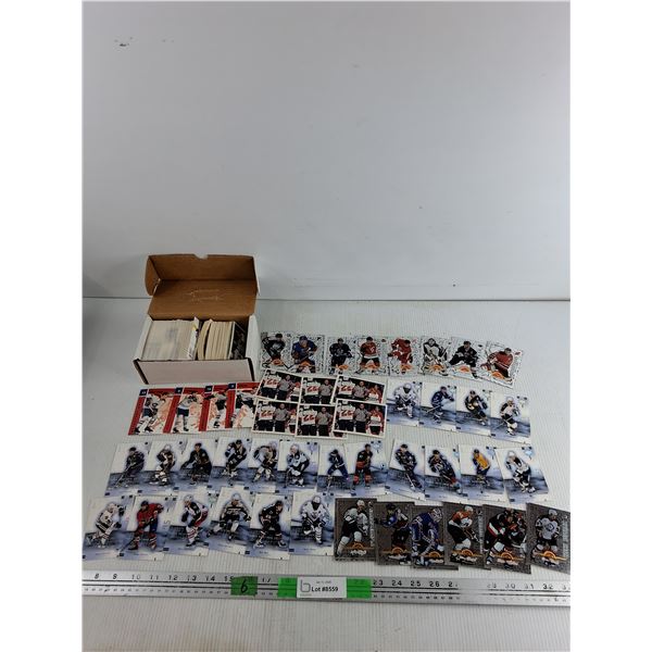 Assorted Trading Hockey Cards - Upper Deck, Leaf, Topps - CANNOT AUTHENTICATE