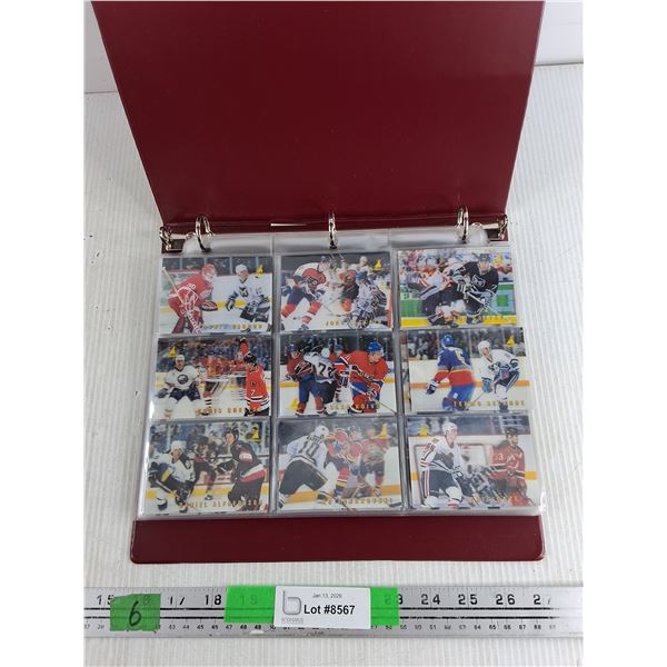 Assorted '97 Pinnacle 3D Trading Hockey Cards Collection - CANNOT AUTHENTICATE