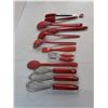 Image 2 : Assorted Red Kitchen Utensils (Some Betty Crocker)