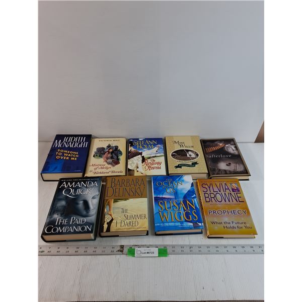 (9) Various Adult Books, The Paid Companion, Afterlove, Miss Willie, Misc