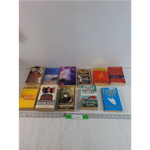 (11) Various Adult Books, Impossible, Johnny Angel, The Wedding Escape, Misc