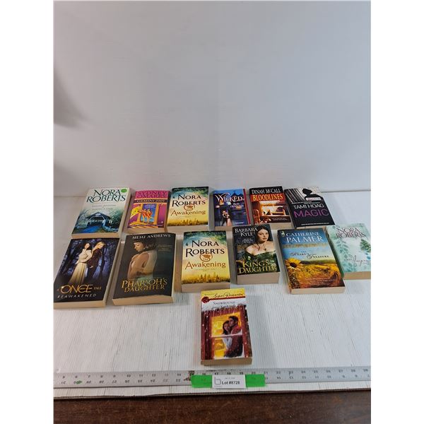 Lot Of (13) Various Adult Books, The Hearts Treasure, Magic, The Awakening, Misc