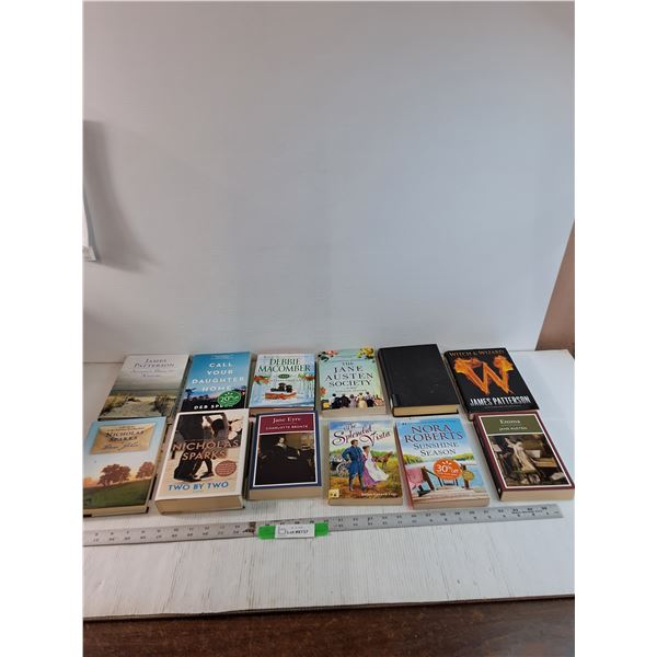 (12) Various Novels, Call Your Daughter Home, Emma, Witch & Wizard, Misc