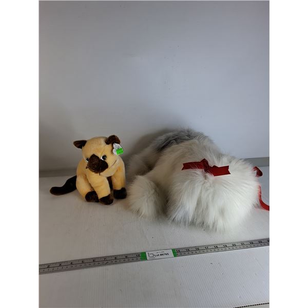 (2) Stuffies- ty Cat