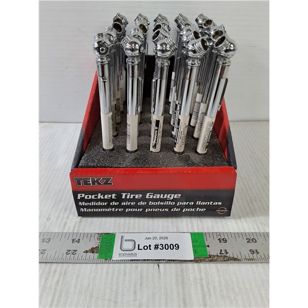 NOS (25) Pocket Tire Gauges