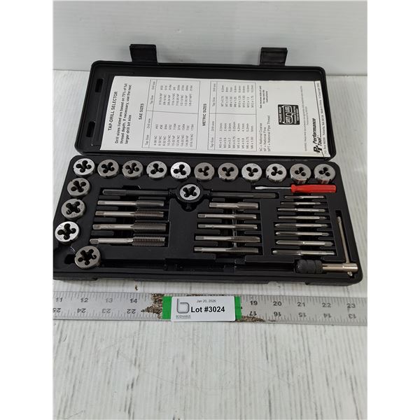 Performance Tool Tap and Die Set