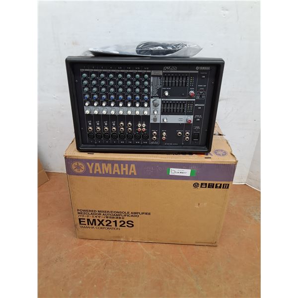 * Yamaha EMX212S Powered Audio Mixer - Appears New, CANNOT SHIP