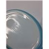 Image 4 : PYREX Turquoise Snowflake 1.5Qt Casserole Dish w/ Lid