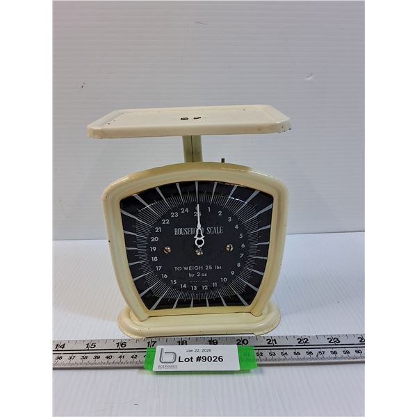 Vintage Household Scale - 7" Tall
