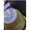 Image 2 : (3) PYREX Color Block Mixing Bowls