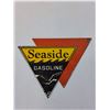 Image 2 : Seaside Gasoline Enamel Metal Sign - 8" x 6"