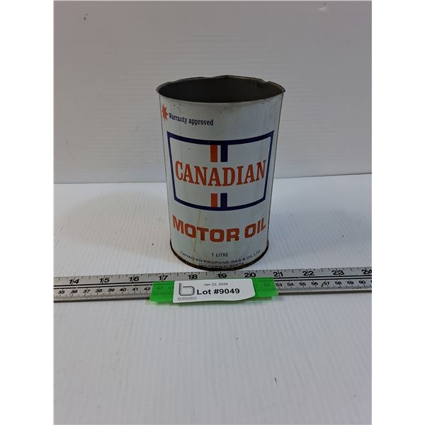 Canadian Motor Oil (Consigner States Never Capped) - 1 Litre