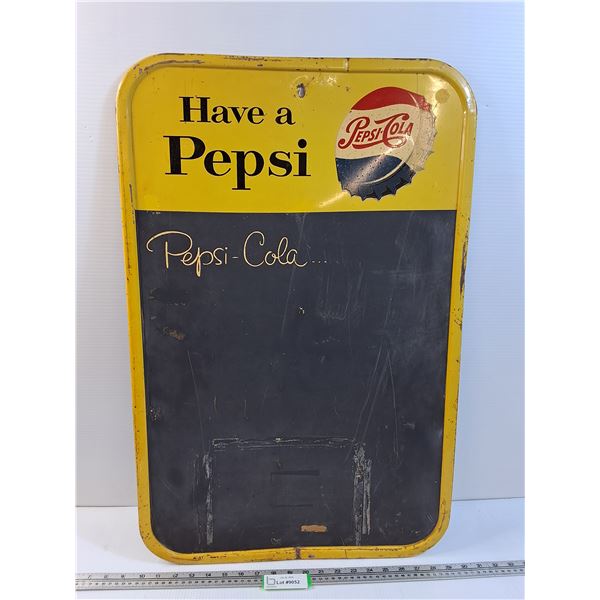 Pepsi-Cola Chalkboard - 20" x 30" - PICK UP