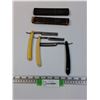 Image 1 : (3) Vintage Straight Edge Razors