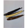 Image 4 : (3) Vintage Straight Edge Razors
