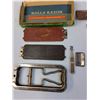Image 3 : Vintage Beard Trimmer Straight Blade & Rolls Razor Set
