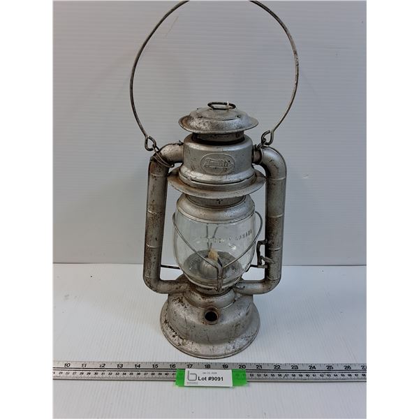 Vintage Trulite Oil Lantern (Missing Cap) - 14" Tall