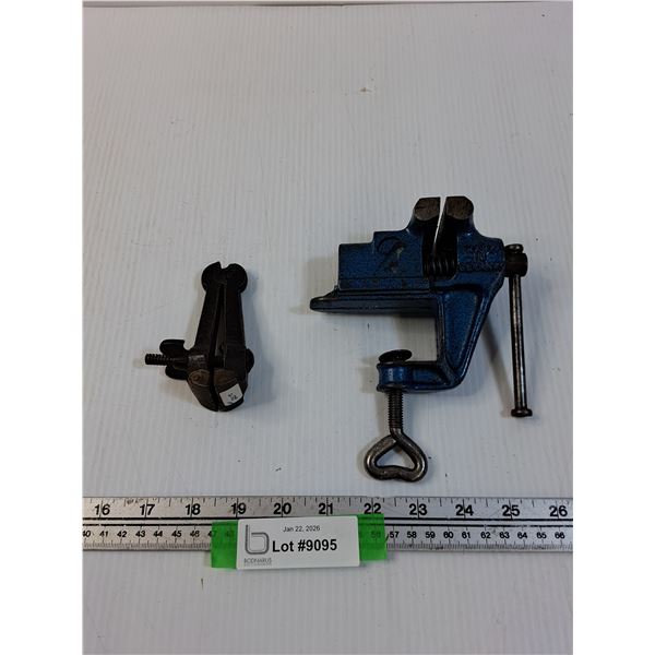 (2) Small Vintage Vises