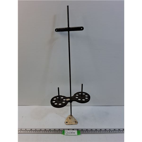 Vintage Cast Iron Sewing Machine Thread Stand - 24" Tall - Pick Up Preferred