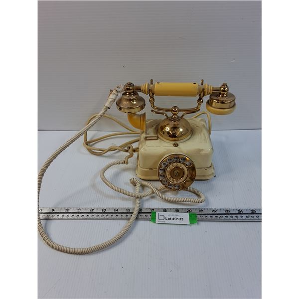 Vintage Automatic Electric Rotary Telephone - As Is