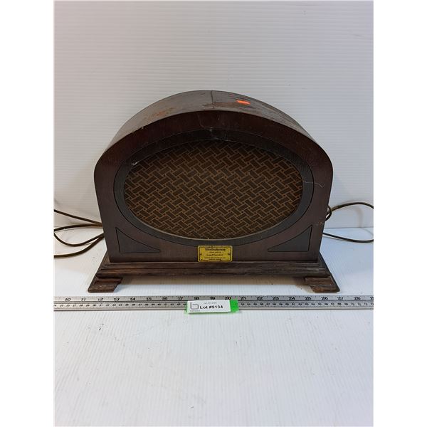 Vintage Westinghouse Speaker - Some Wear - 16" x 12" x 6"