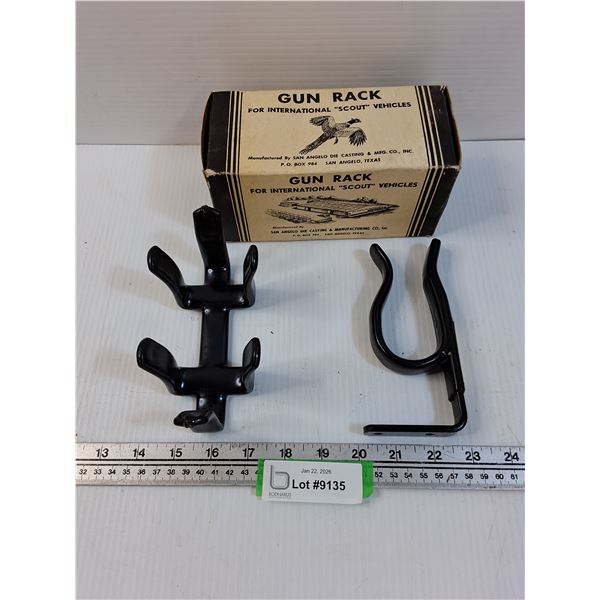 Gun Rack #15 for International "Scout" Vehicles Set w/Box