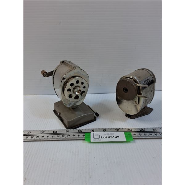 (2) Vintage Desk Pencil Sharpeners