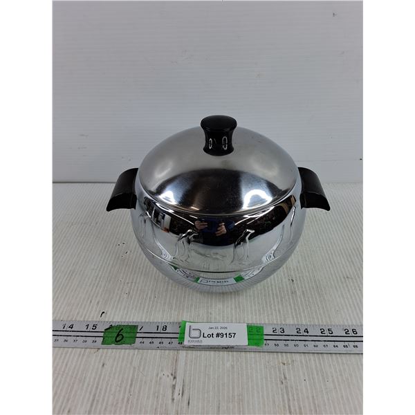 Penguin Hot 'n' Cold Server - Stainless Steel - 8" Diameter