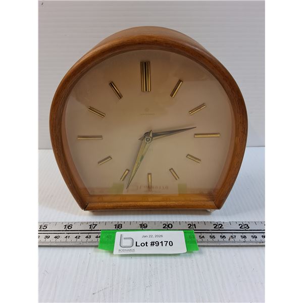 Junghans Exacta Wind-Up Clock - 7" Diameter