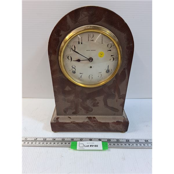 Seth Thomas Wind-up Clock - As Is - 13" x 9" x 5"