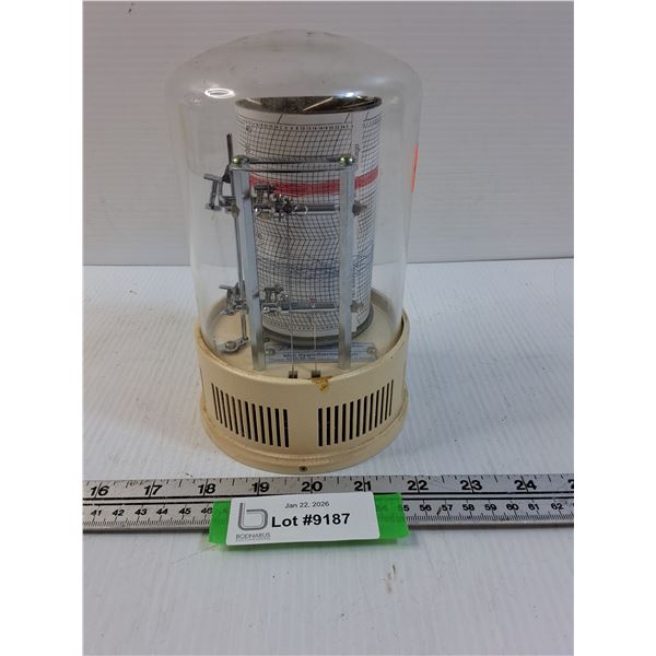 Hydrothermograph - Untested - 8" Tall