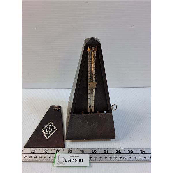 Metronome Made in Germany - 8" Tall - Winding May Need TLC