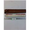 Image 1 : Airplane Load Adjuster Slide Rule w/ Leather Case