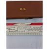 Image 3 : Airplane Load Adjuster Slide Rule w/ Leather Case