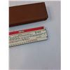 Image 4 : Airplane Load Adjuster Slide Rule w/ Leather Case
